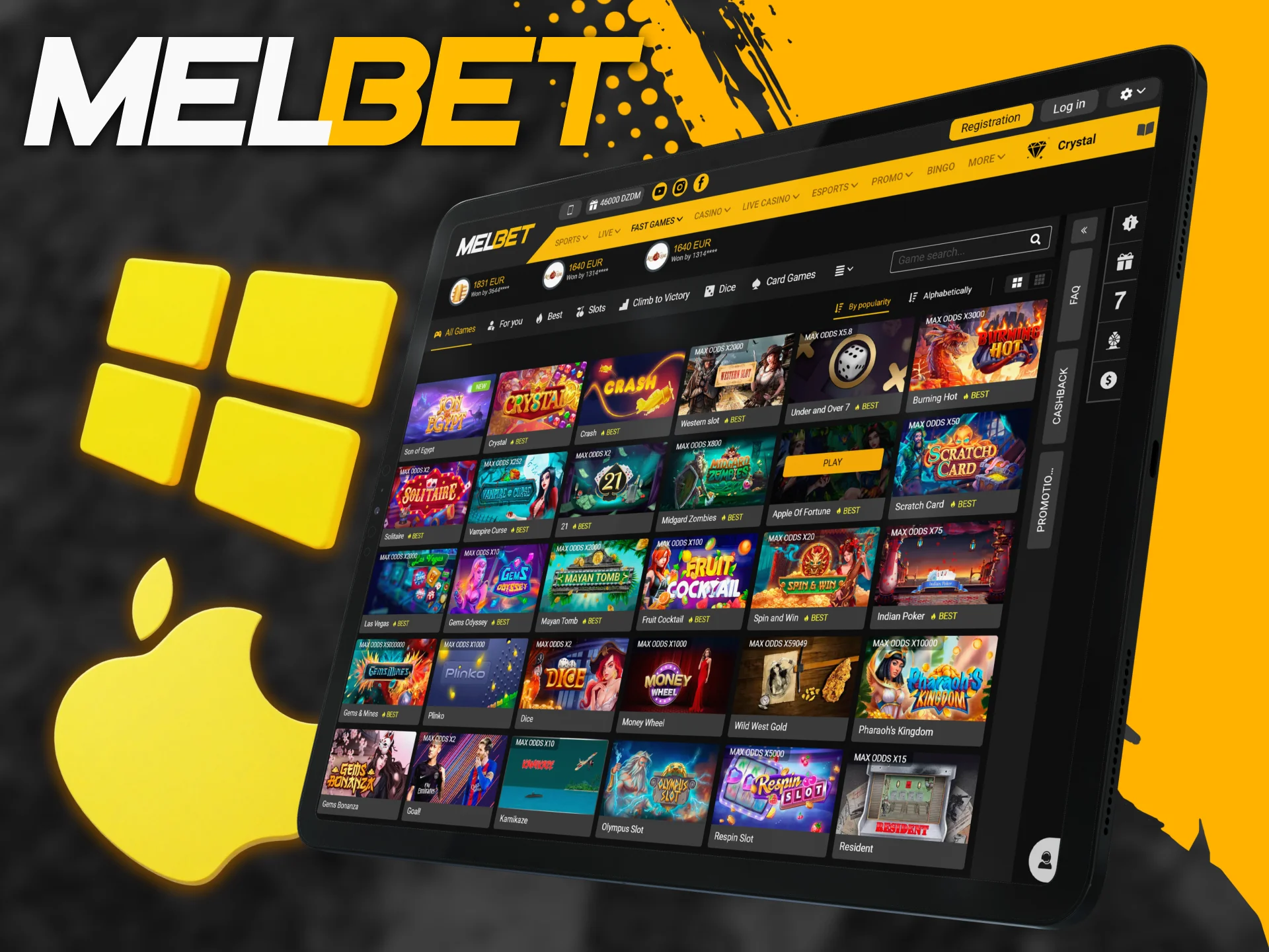 The Melbet desktop app supports Windows and macOS for stable betting on desktops and laptops.